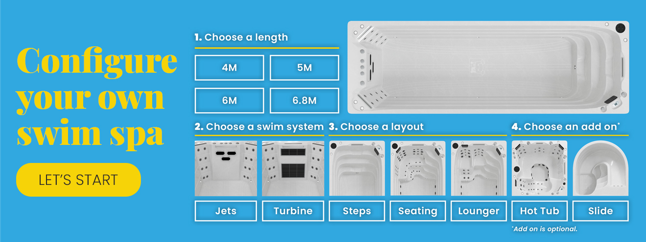 Build & Configure Your Own Swim Spa